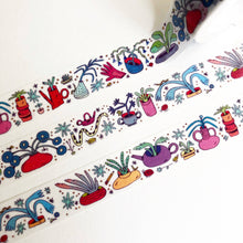 Load image into Gallery viewer, Fun and Colorful Garden Plants Washi Tape | Natalie Andrewson (CA)
