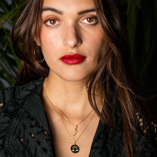 Tiny Gold Serpent Necklace | Amano Studio (CA)