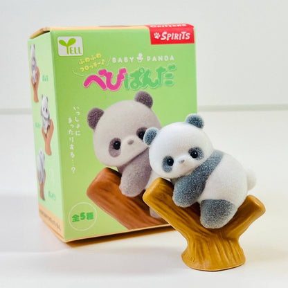 Fuzzy Panda blind box by Yell – flocked baby panda figure – photo 9