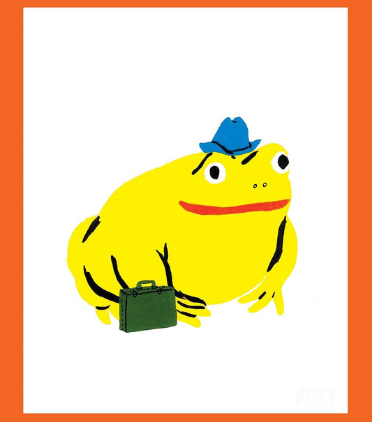 Traveling Toad Pet Store Art Print | Kristi Micotti (CA)