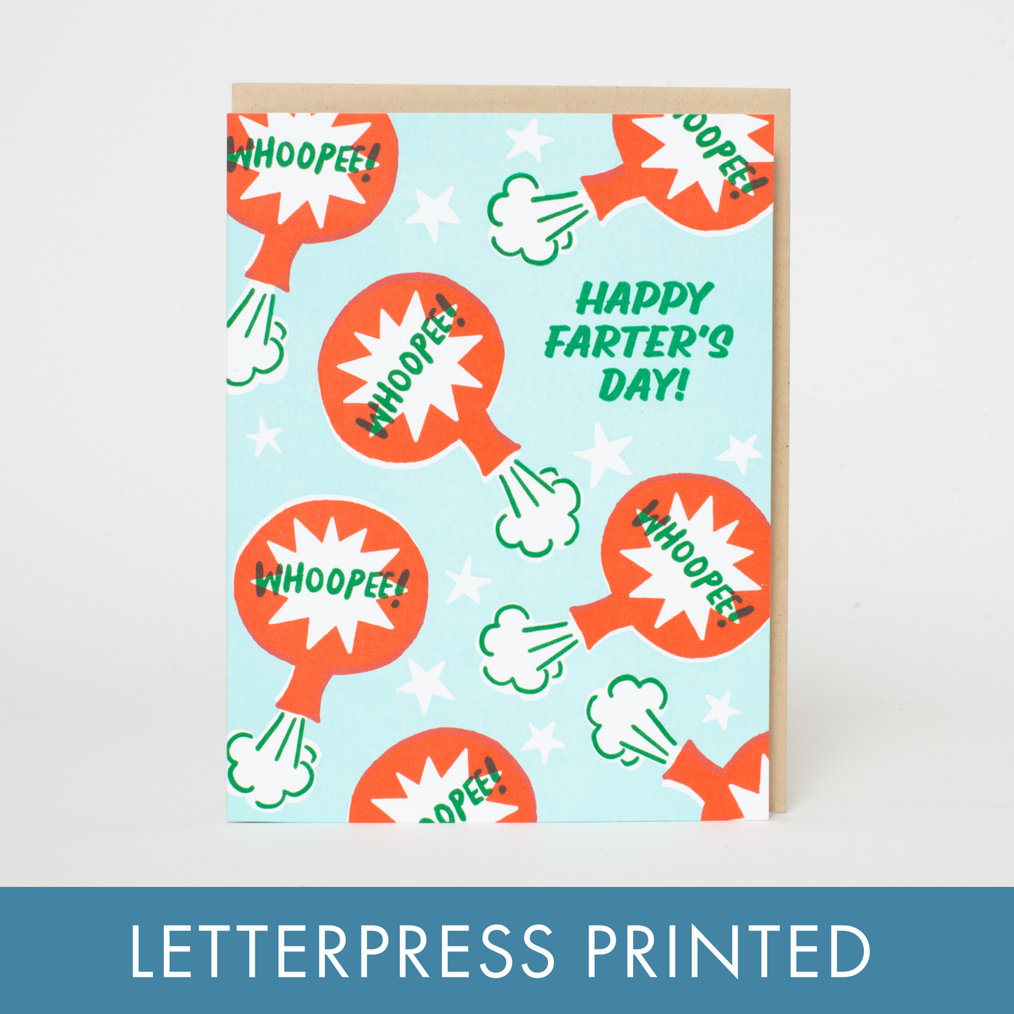 Happy Farter’s Day Letterpress Card | Hello!Lucky (CA)