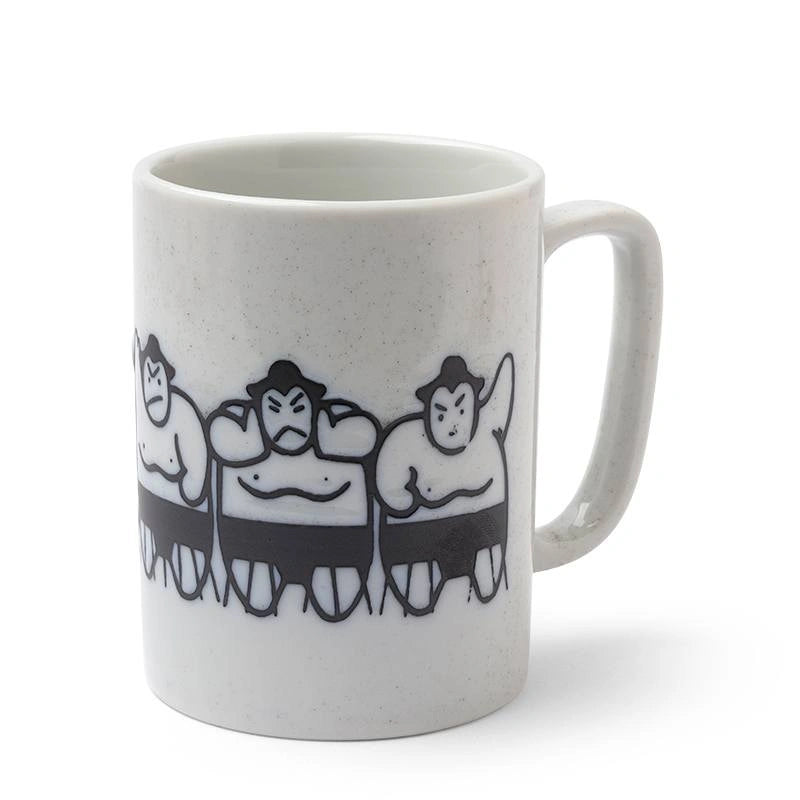 Speckled Black Sumo Mug