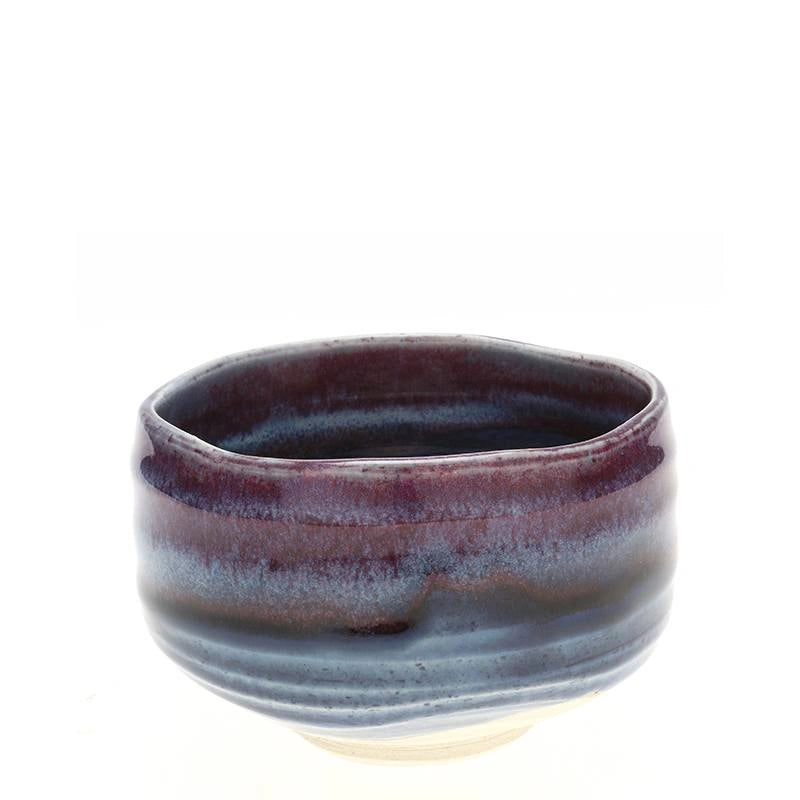 CeramicTwilight Blue Matcha Bowl (Japan)