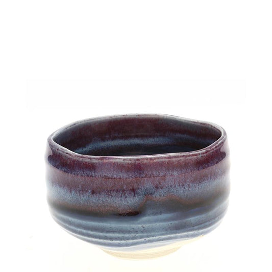 CeramicTwilight Blue Matcha Bowl (Japan)