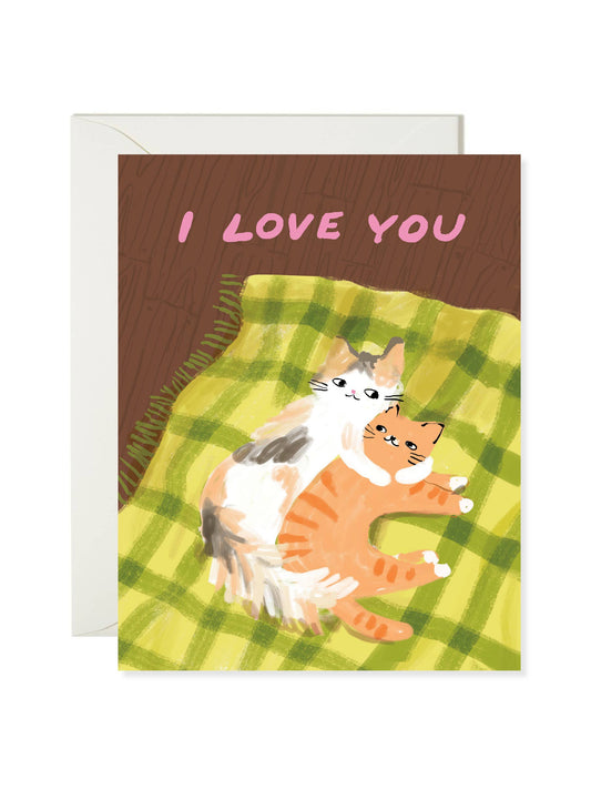 Cat Snuggle Card | Karen Schipper (SC)
