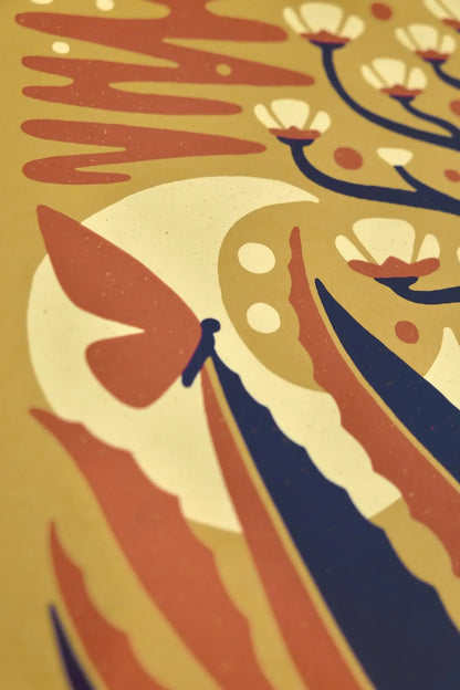 Agave Bloom Screenprint | 11" x 14" Edition | DKNG Studios (CA)