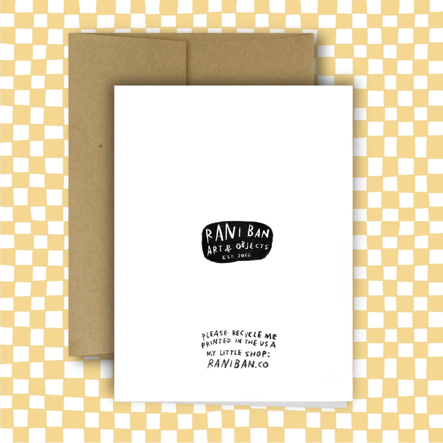 MOTHER HEN Card | Rani Ban Co. (NY)