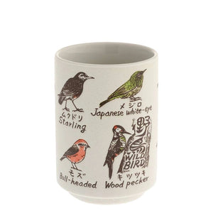 Ceramic Wild Birds Aviary Teacup | Japan