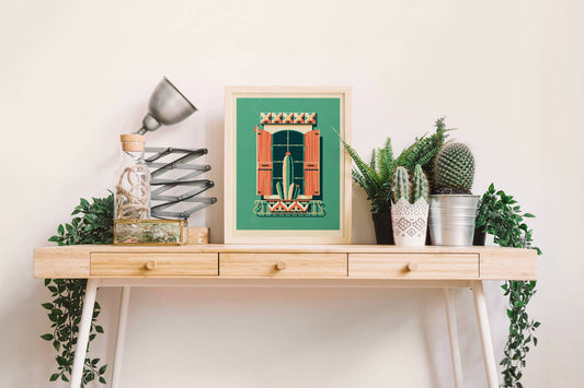 Ventana Series Screenprint | Oaxaca | DKNG Studios (CA)