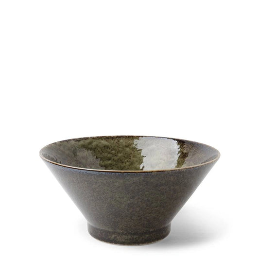 Moss Green Glaze Ramen Bowl