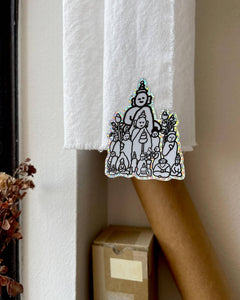 Thai Buddhas Glitter Vinyl Sticker | Oitama (CA)