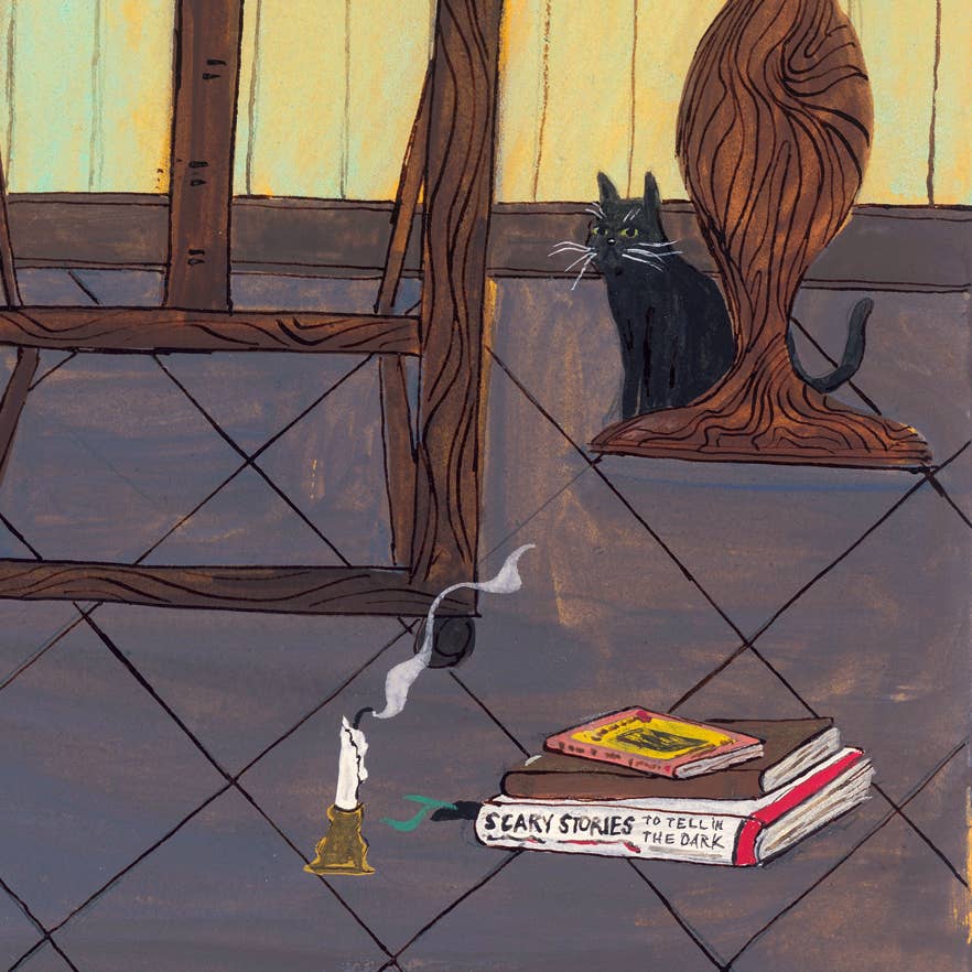 In A Dark Dark Room Print | Jill Kittock (MN)