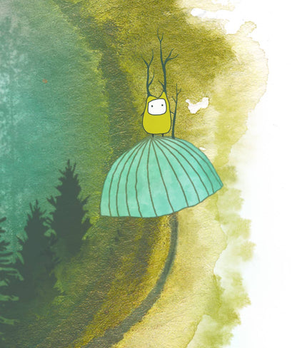 Woodland Creatures Art Print | Melissa Moss (NC)