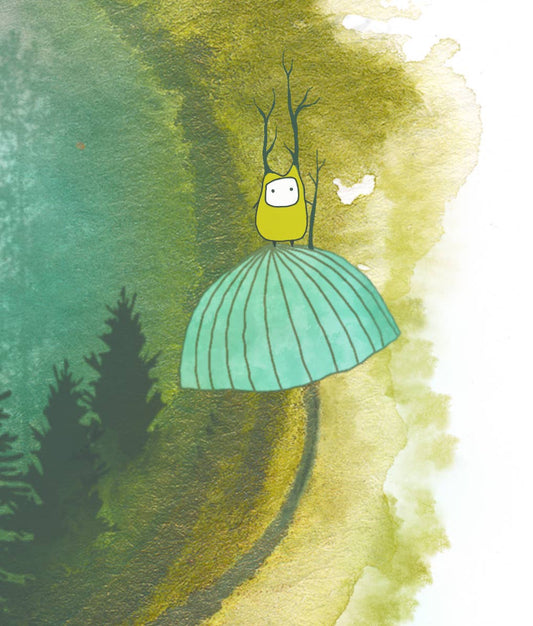 Woodland Creatures Art Print | Melissa Moss (NC)