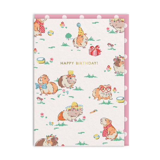 Guinea Pig Happy Birthday Greeting Card | Cath Kidston (UK)
