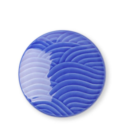 Himari Blue Ceramic Bowl | Short | (Japan)