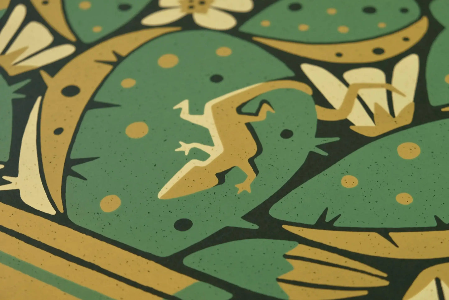 Nopal Bloom Screenprint | Limited Edition | DKNG Studios (CA)