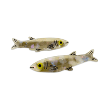 Load image into Gallery viewer, Sardine Alligator Hair Clip Set | Jenny Lemmons (CA)
