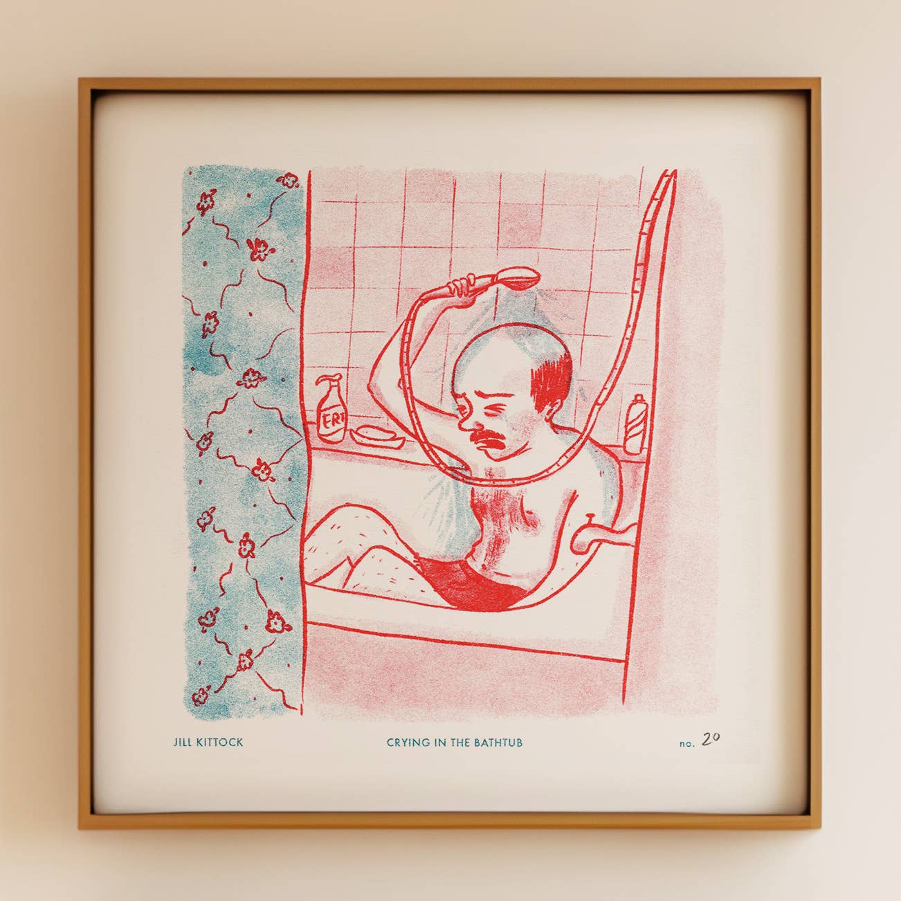 Crying In The Bathtub Small Print | Jill Kittock (MN)