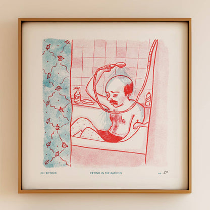 Crying In The Bathtub Small Print | Jill Kittock (MN)