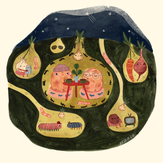 Vida Underground Art Print | Heidi Moreno (CA)