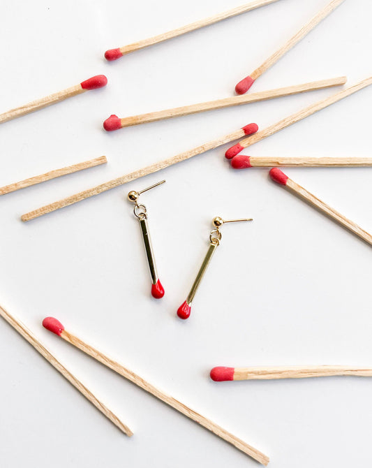 Matchstick Earrings | Natalie Clare (IL)