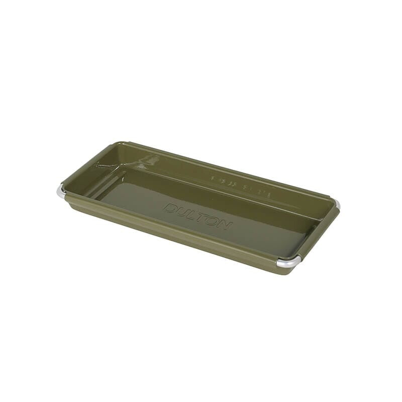 Dulton Metal Desk Tray | Olive | Florex Inc. (Japan)