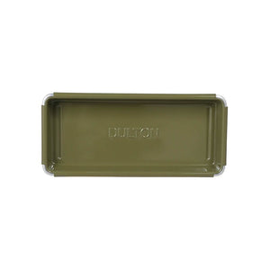 Dulton Metal Desk Tray | Olive | Florex Inc. (Japan)