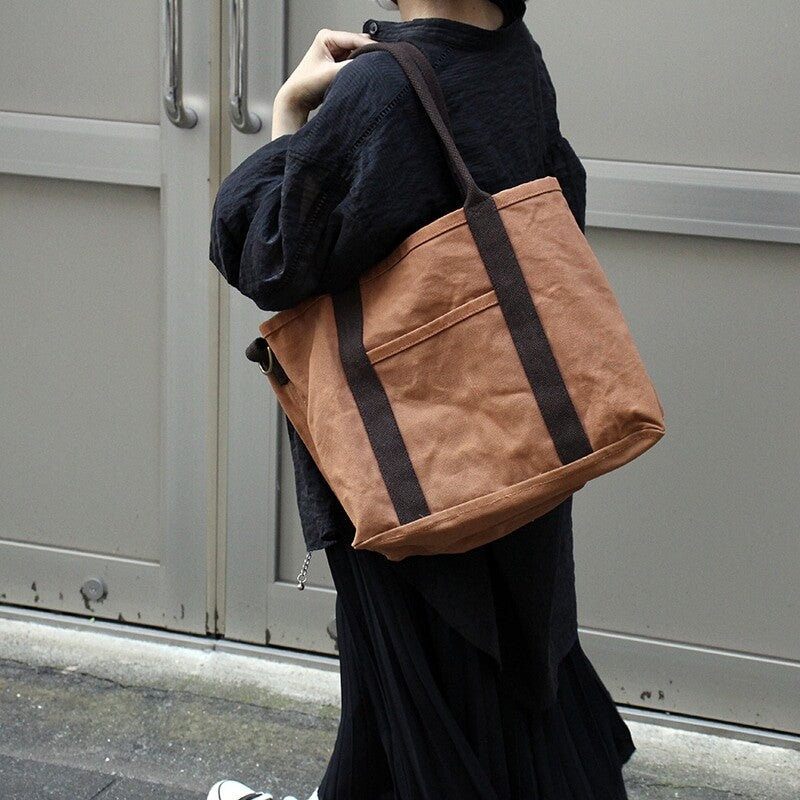 Dulton Utility Tote Bag | Camel | Florex Inc. (Japan)