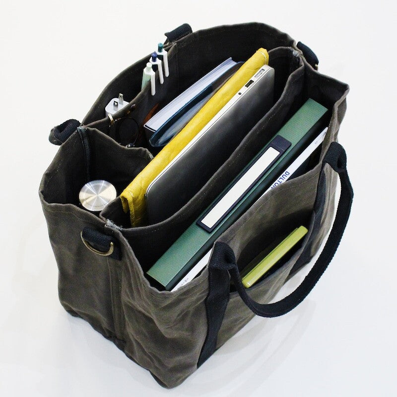 Dulton Utility Tote Bag | Olive | Florex Inc. (Japan)