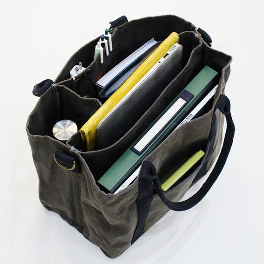 Dulton Utility Tote Bag | Olive | Florex Inc. (Japan)