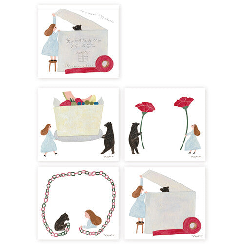 Birthday Bear Memo Pad (Japan)