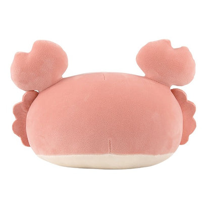 Marshmallow Aquamie Crab Plush Cushion | Liv Heart (Japan)