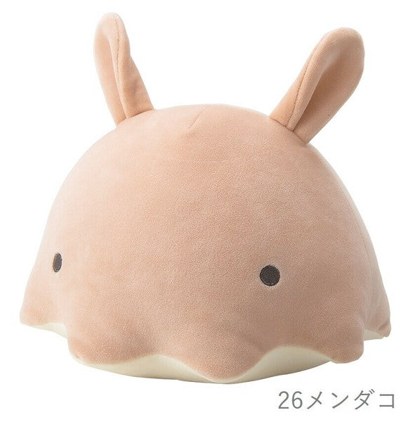 Marshmallow Aquamie Flapjack Octopus Plush Cushion | Liv Heart (Japan)