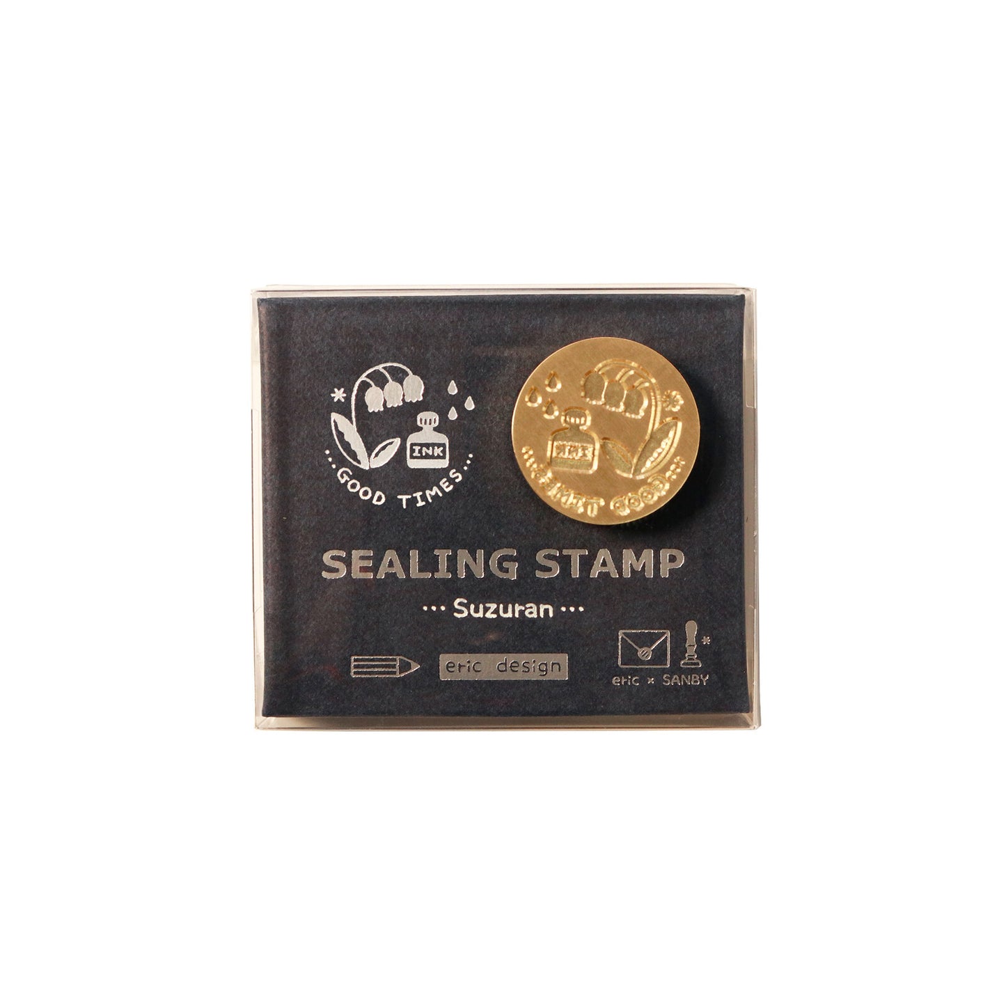 Suzuran Lily of the Valley Alloy Wax Seal Stamp Head | Sanby (Japan)