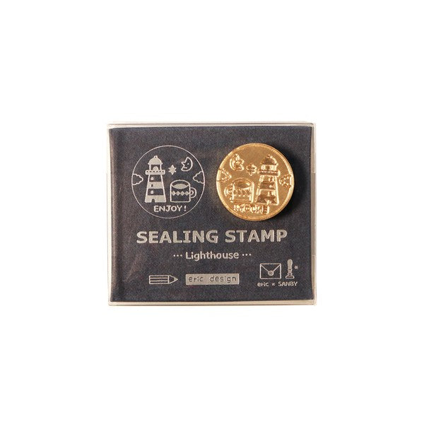 Lighthouse Alloy Wax Seal Stamp Head | Sanby (Japan)