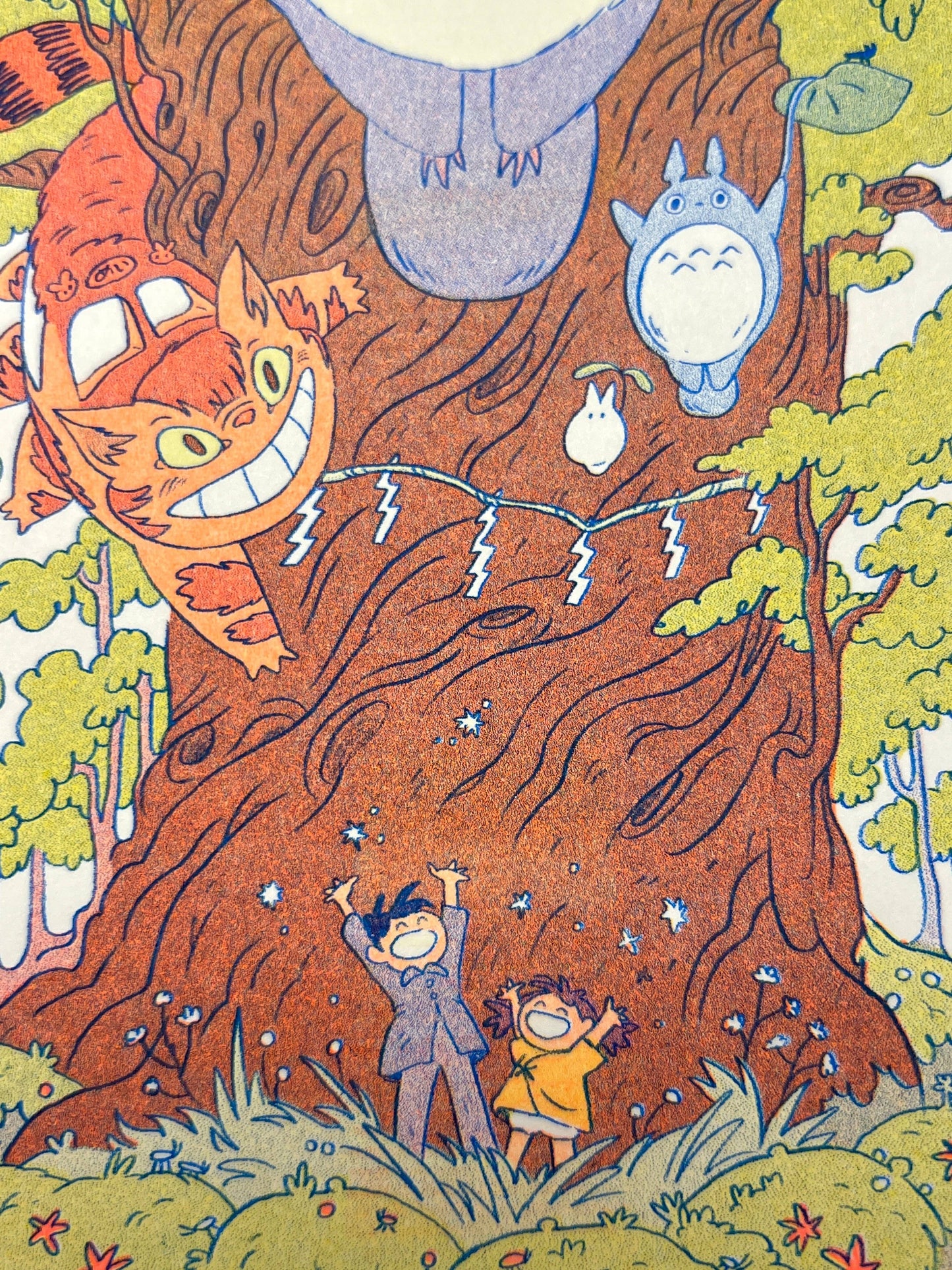 Totoro Riso Print (Small) | Natalie Andrewson (CA)