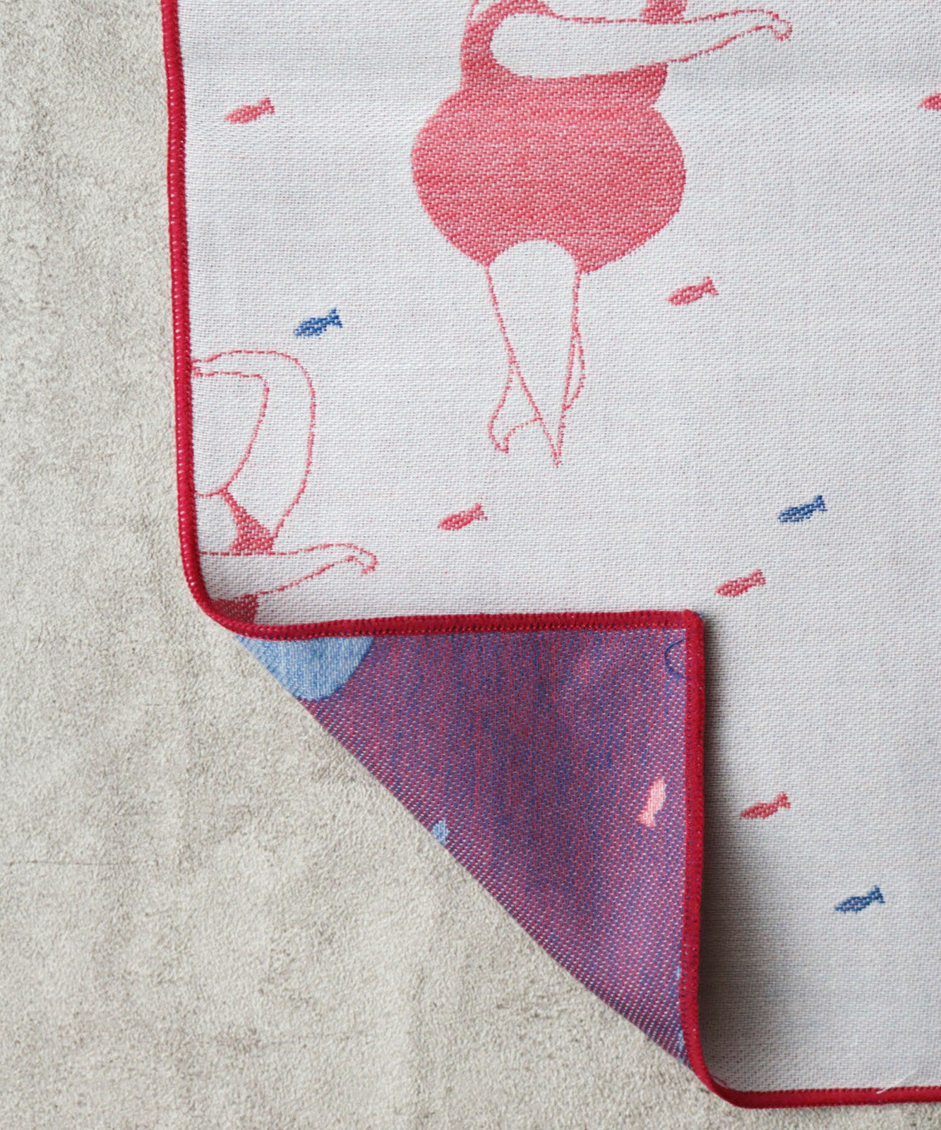 Swimmer Banshu-Ori Handkerchief | Kivisdou (Japan)