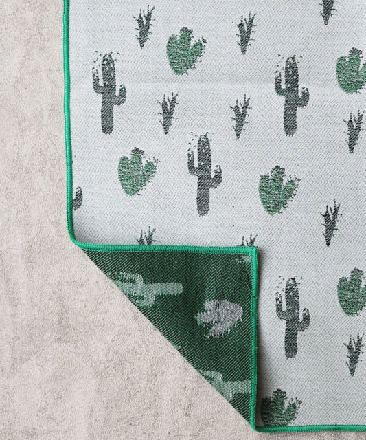 Cactus Banshu-Ori Handkerchief | Kivisdou (Japan)