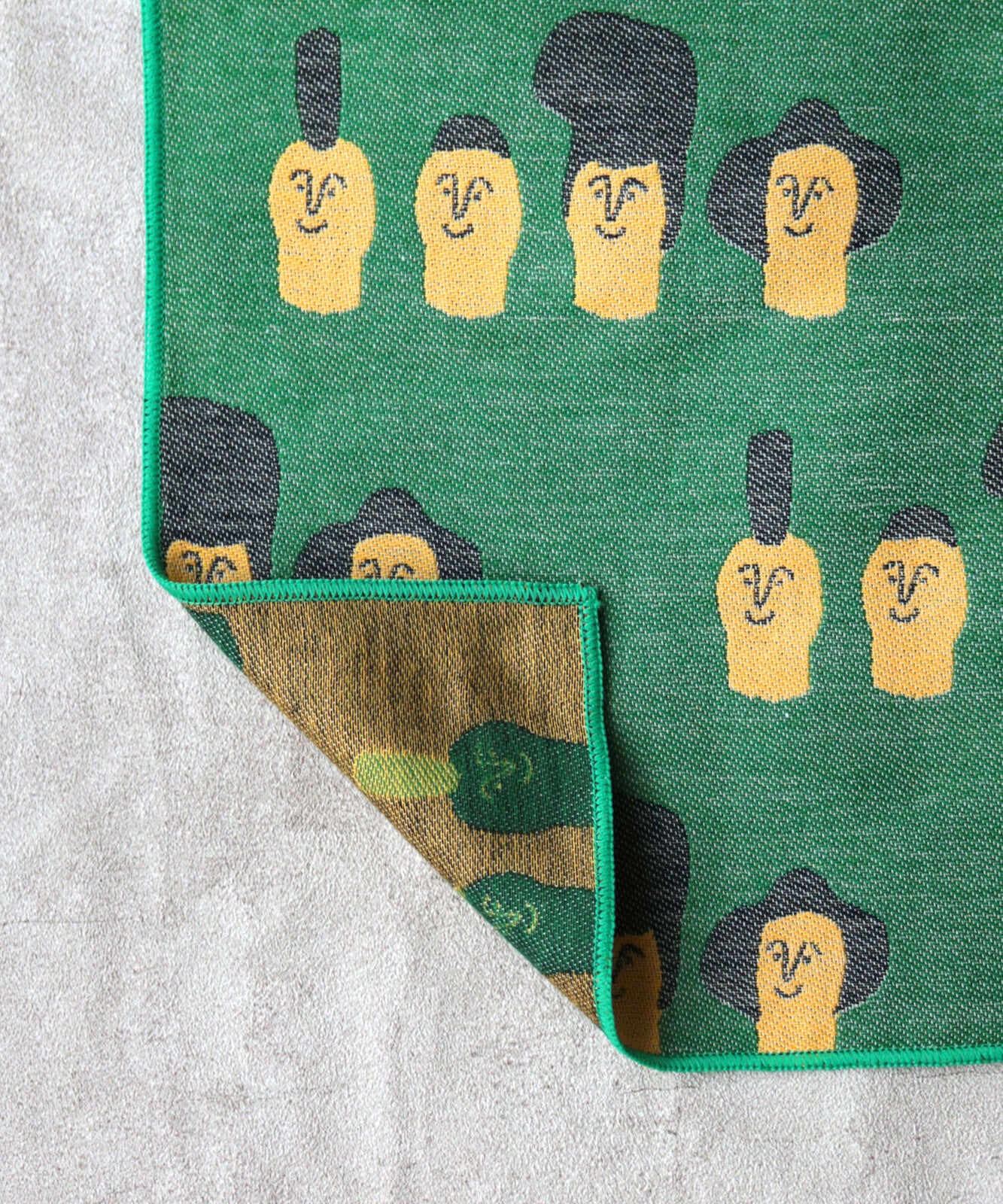 Hair Family Banshu-Ori Handkerchief | Kivisdou (Japan)