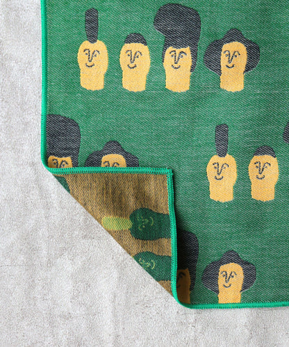 Hair Family Banshu-Ori Handkerchief | Kivisdou (Japan)