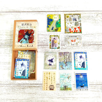Kenji Miyazawa Kirapika Flake Stickers Set | Shinzi Katoh (Japan)