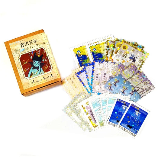 Kenji Miyazawa Kirapika Flake Stickers Set | Shinzi Katoh (Japan)