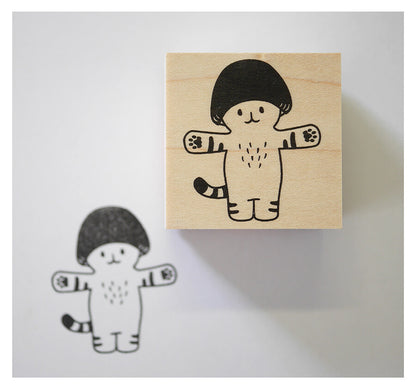 Mushroom Cat Big Hug | 4Legs (Japan)