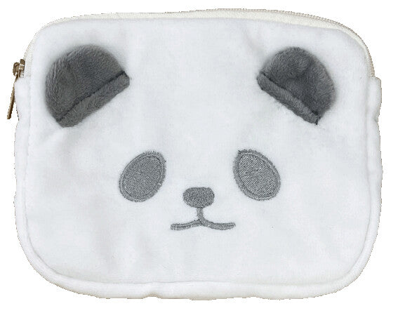 Felt Panda Zipper Mini Pouch (Japan)