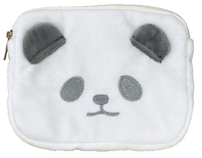 Felt Panda Zipper Mini Pouch (Japan)