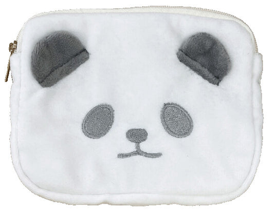 Felt Panda Zipper Mini Pouch (Japan)
