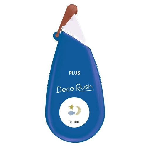 Deco Rush Decoration Tape | Night Sky Blue | PLUS (Japan)