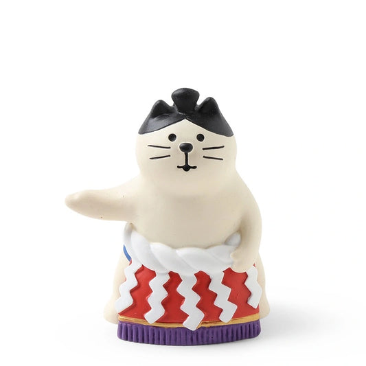 Sumo Cat Figurine (Japan)