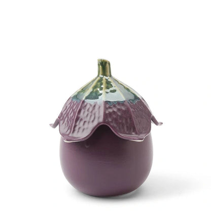Ceramic Eggplant Jar (Japan)